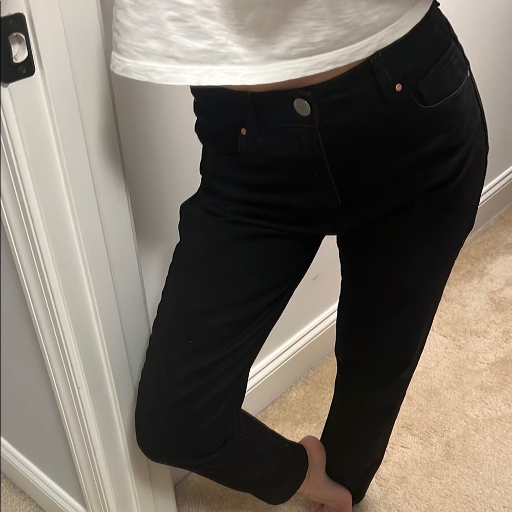 Cotton On High Rise Black Jeans for Women